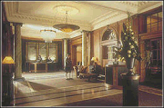 Lobby of
                  Gleneagles Hotel
