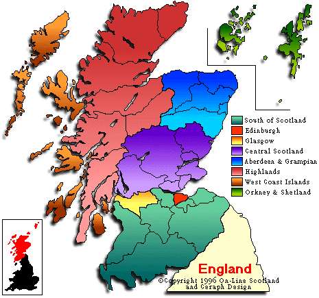 Map
              of Scotland
